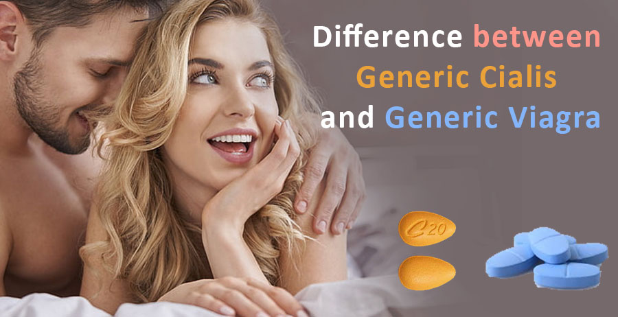 Difference between Generic Cialis and Generic Viagra