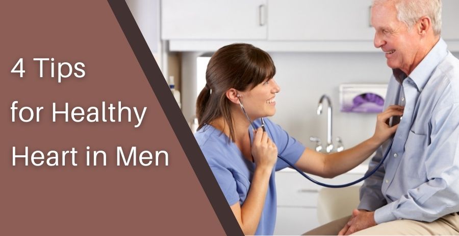 4 Tips for Healthy Heart in Men